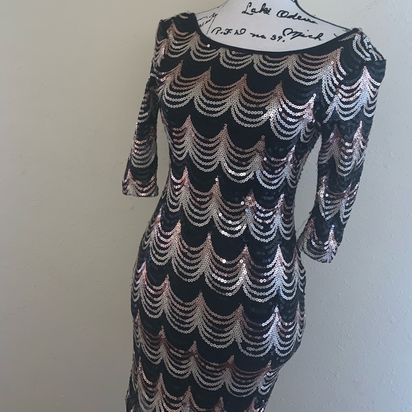 Bling body con dress - Picture 2 of 3